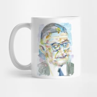 SARTRE - watercolor portrait .€ Mug